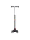 Hulajnoga Maxi Micro Deluxe Black/Orange LED