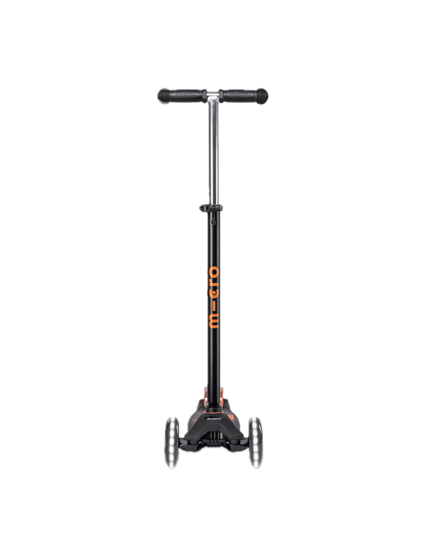 Hulajnoga Maxi Micro Deluxe Black/Orange LED