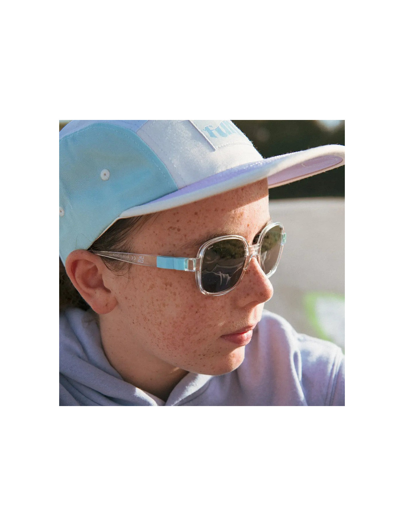 Elastyczne okulary przeciwsłoneczne Urban Cristal/Blue KI ET LA
