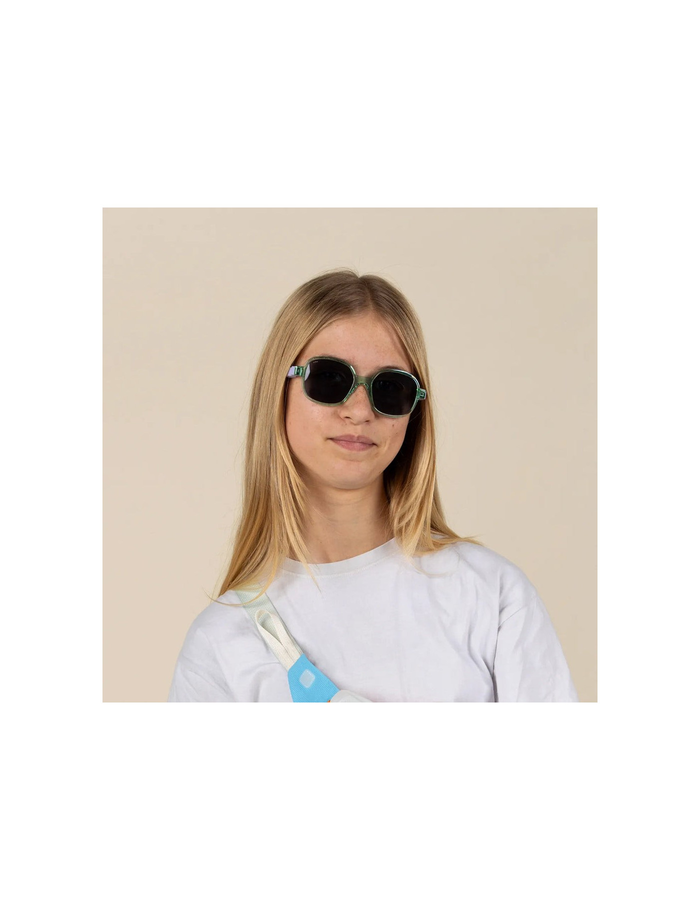 Elastyczne okulary przeciwsłoneczne Green/Lavender KI ET LA
