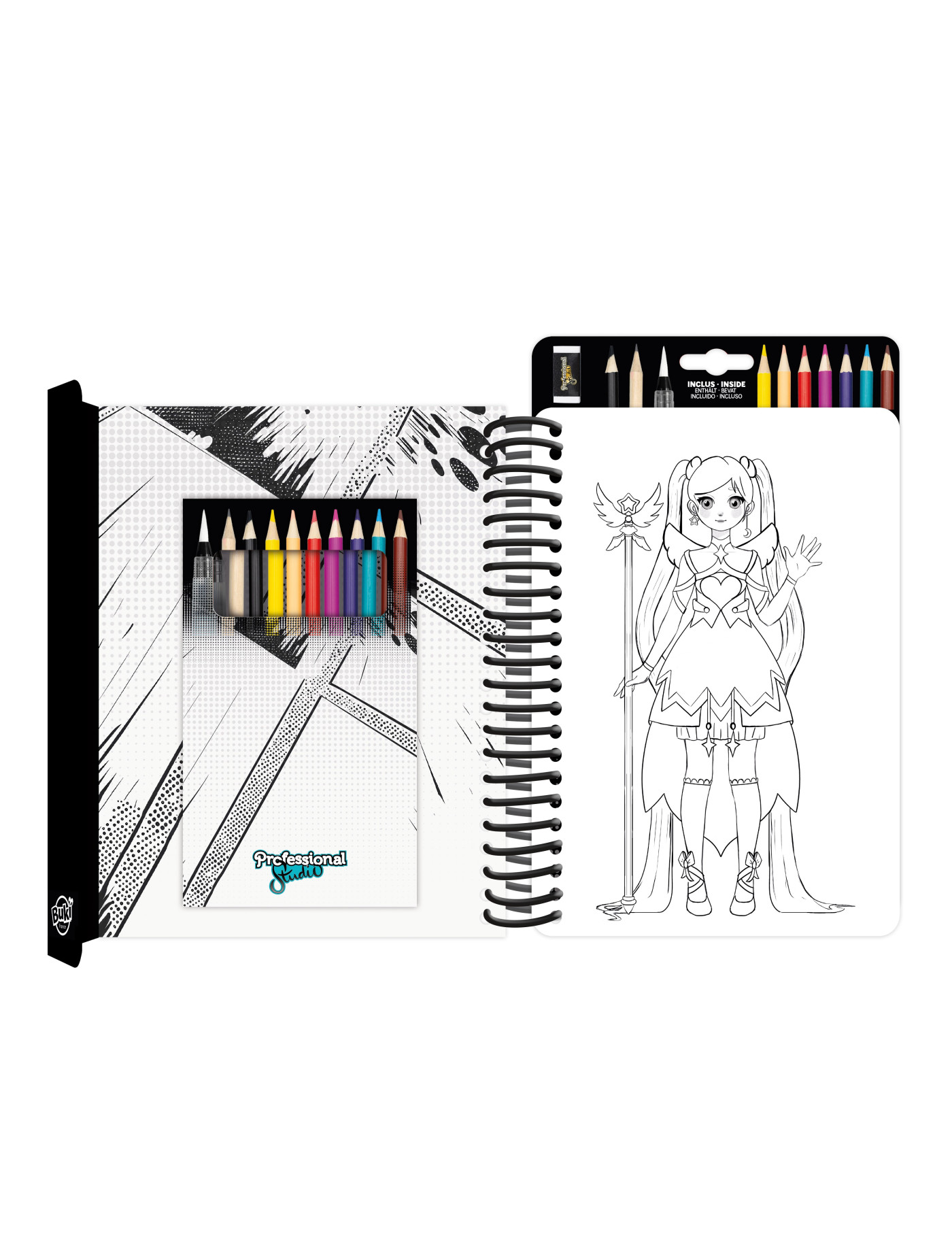Szkicownik projektowania MANGA Buki