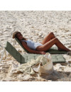Rozkładany leżak plażowy – Seagrass Sunnylife