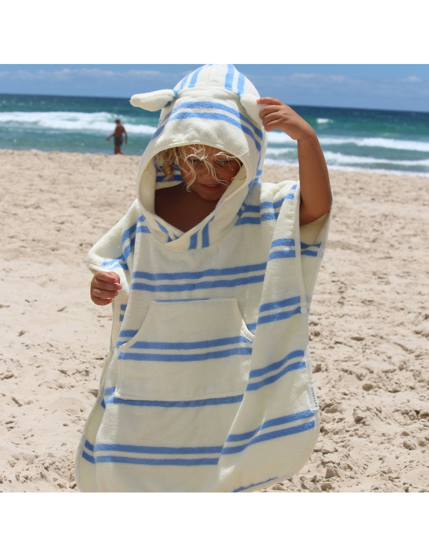 Poncho dziecięcy ręcznik z kapturem – Sammy the Seagull Sunnylife