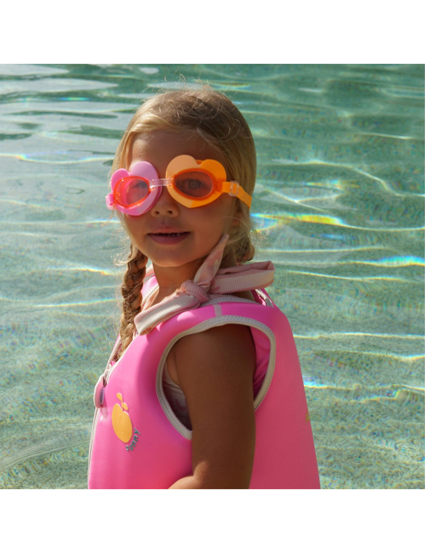 Dziecięce okulary do pływania – Poppy the Peach Sunnylife