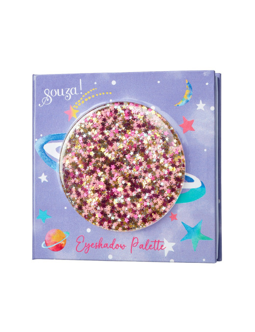Souza! Paleta cieni do powiek z lusterkiem dla dzieci 9 el. Galaxy