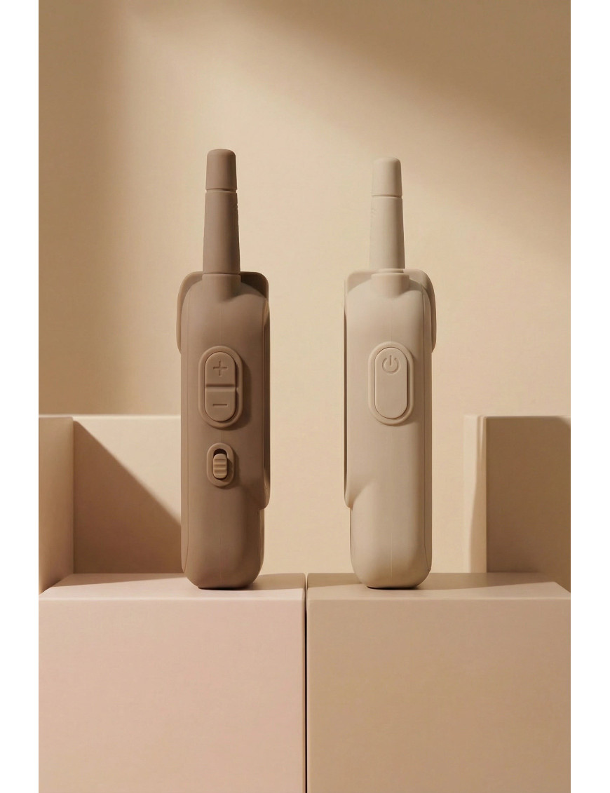 KidTooki - Video Walkie Talkie - Beige & Brown