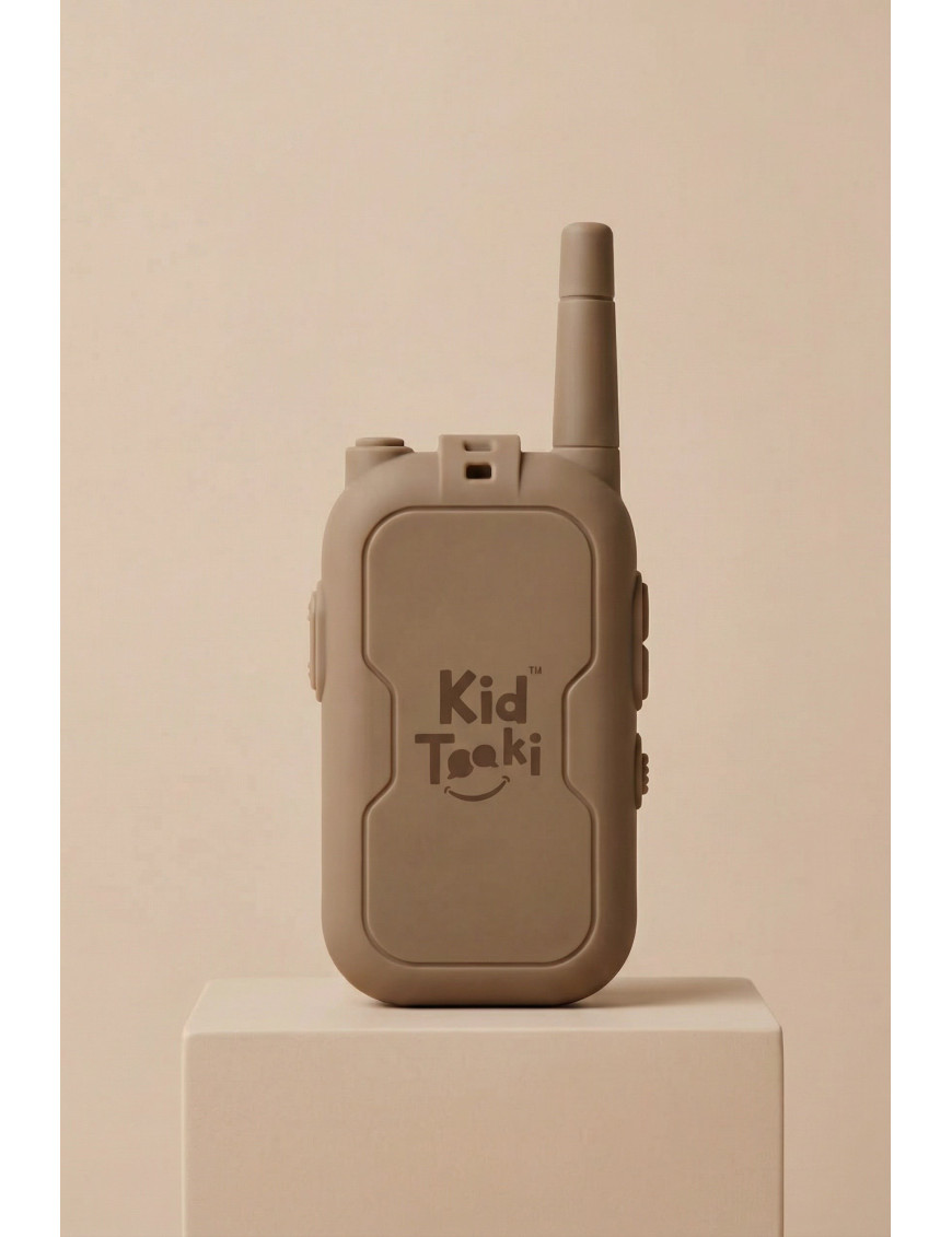 KidTooki - Video Walkie Talkie - Beige & Brown
