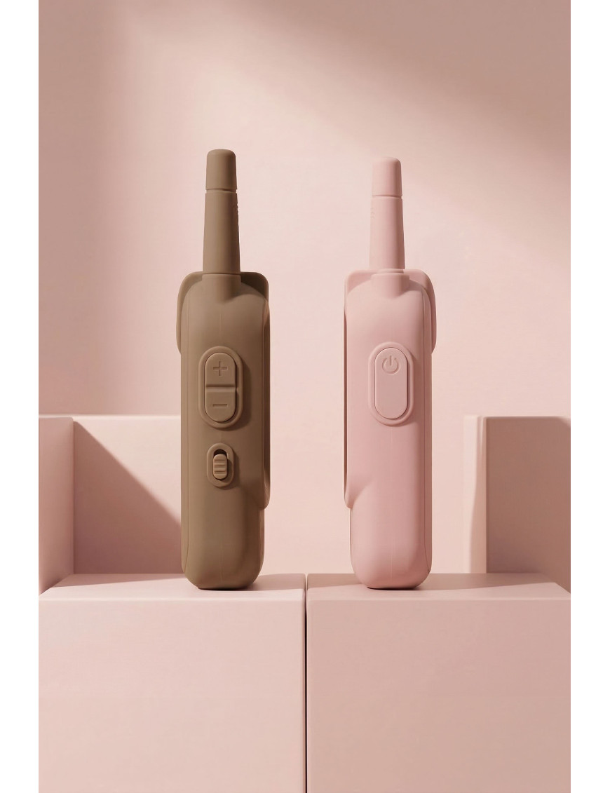 KidTooki - Video Walkie Talkie Pink & Brown KidTooki - Video Walkie Talkie Pink & Brown