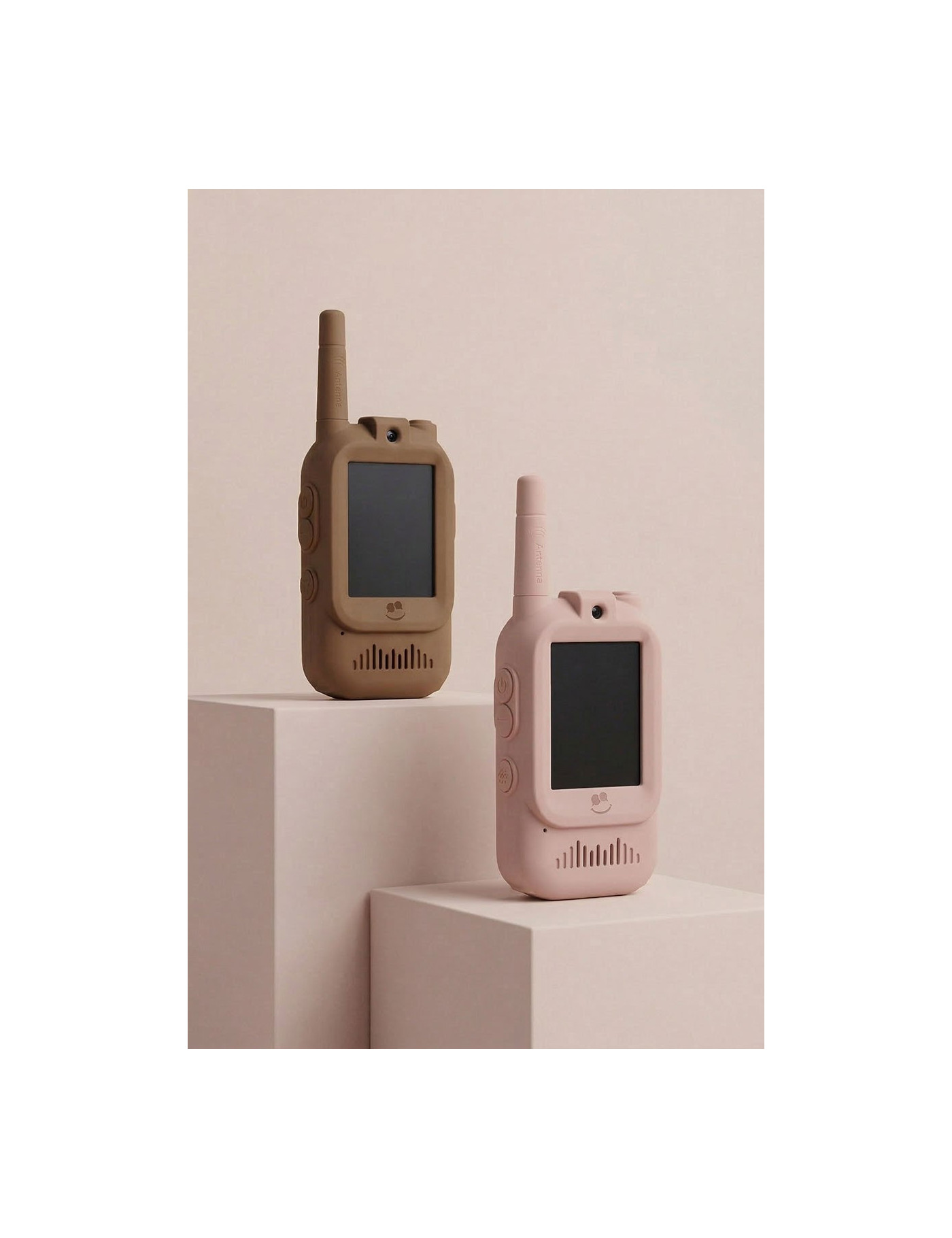 KidTooki - Video Walkie Talkie Pink & Brown KidTooki - Video Walkie Talkie Pink & Brown
