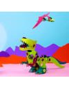Clixo, zestaw klocków magnetycznych z motywem DINO, 36 elementów Clixo, zestaw klocków magnetycznych z motywem DINO, 36 elementów