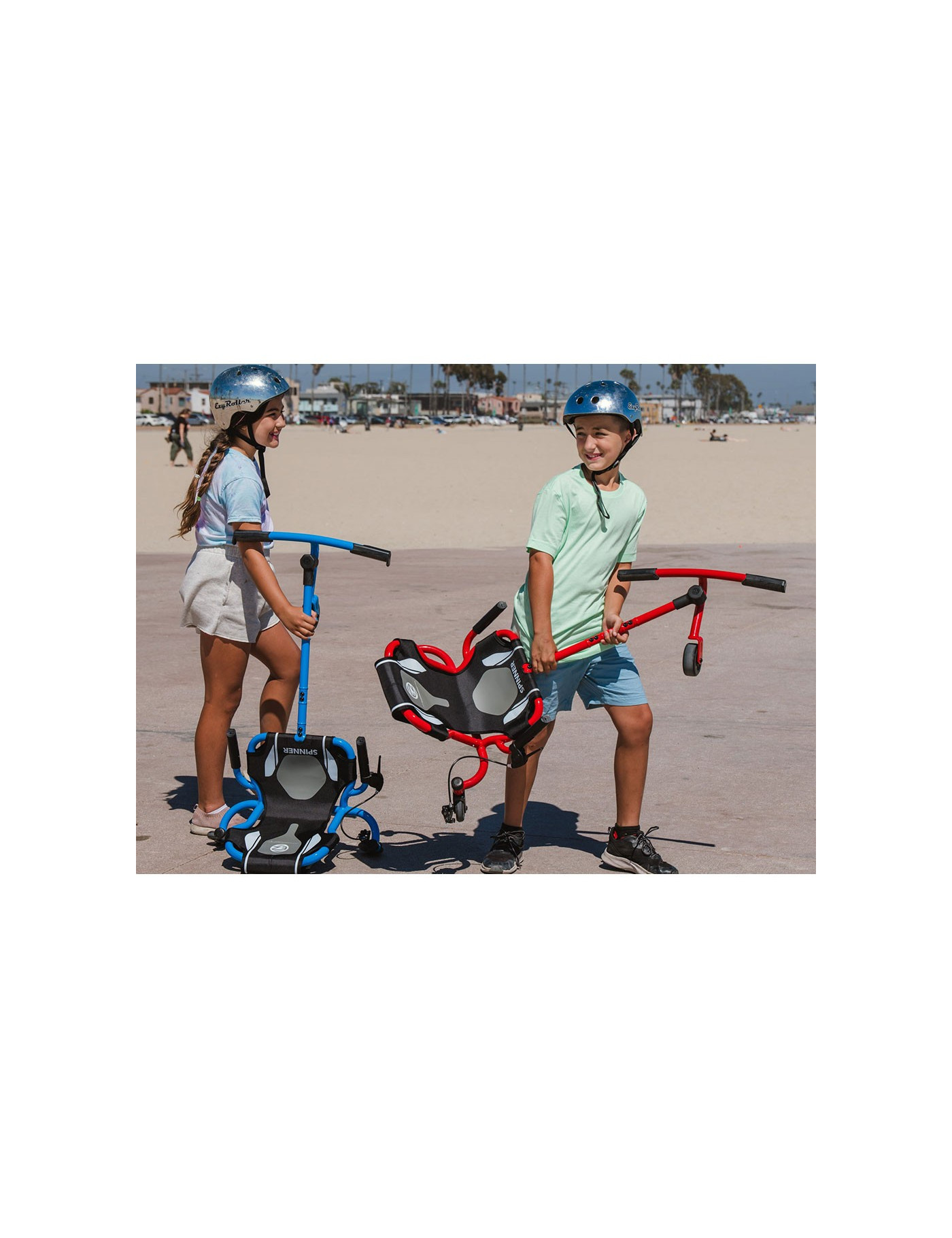 EzyRoller Spinner X Pojazd gokart napędzany nogami z funkcją 360° 4-12 lat Green EzyRoller Spinner X Pojazd gokart napędzany nogami z funkcją 360° 4-12 lat Green