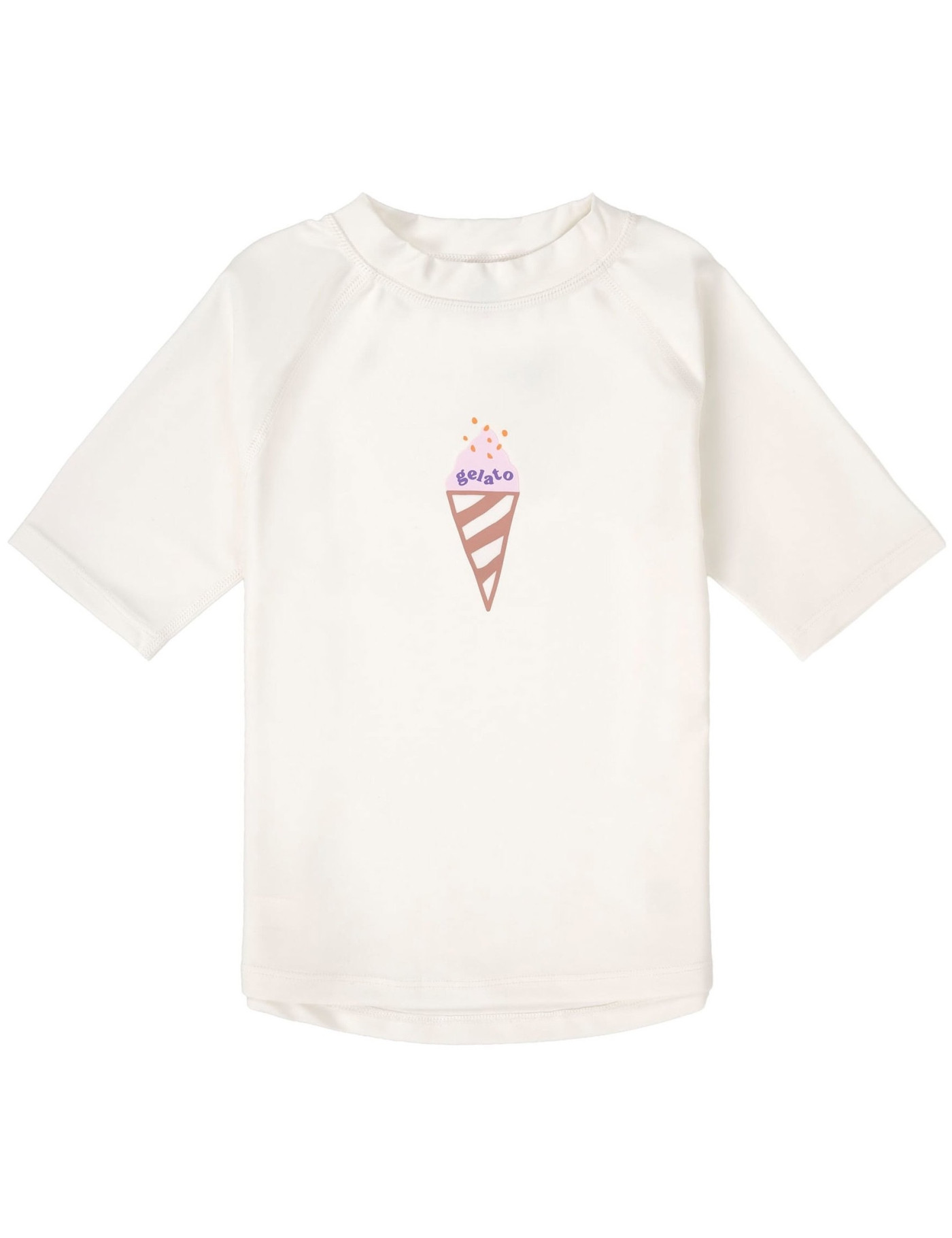 Lassig Koszulka z filtrem UV60 z krótkim rękawem Splash & Fun ICE CREAM