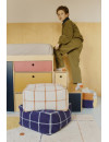 Pufa Geo Block Navy Blue Lorena Canals