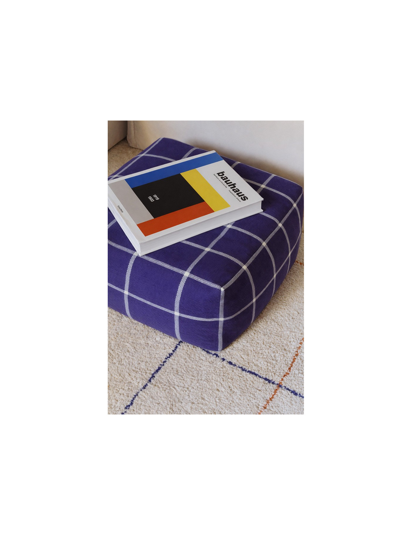 Pufa Geo Block Navy Blue Lorena Canals