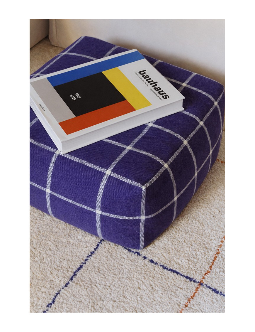 Pufa Geo Block Navy Blue Lorena Canals