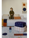 Pufa Geo Block Navy Blue Lorena Canals