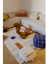 Pufa Geo Block Navy Blue Lorena Canals