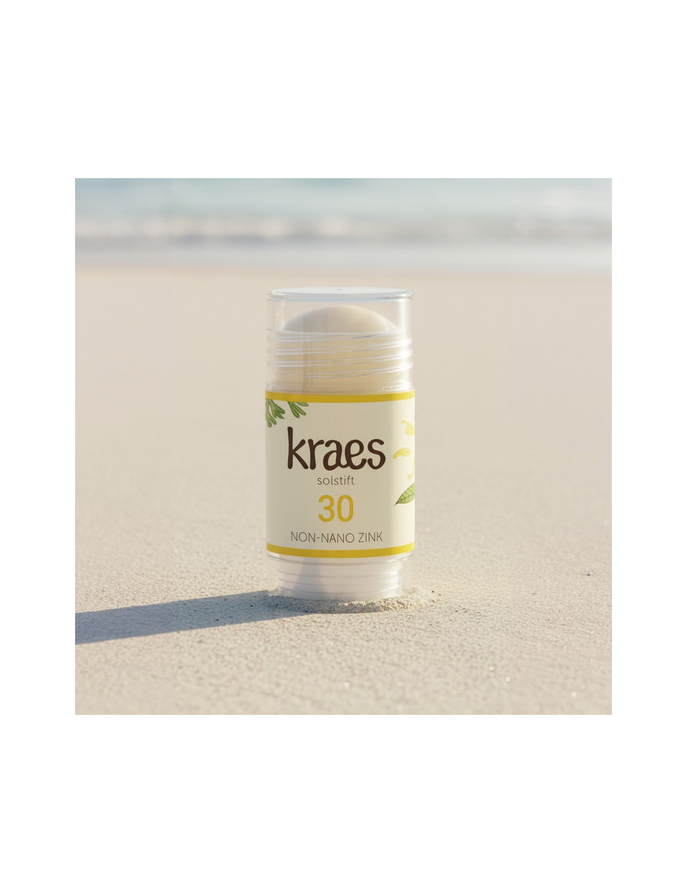 KRAES SOLSTIFT SPF 30 - Naturalny sztyft przeciwsłoneczny dla dzieci, 30 ml