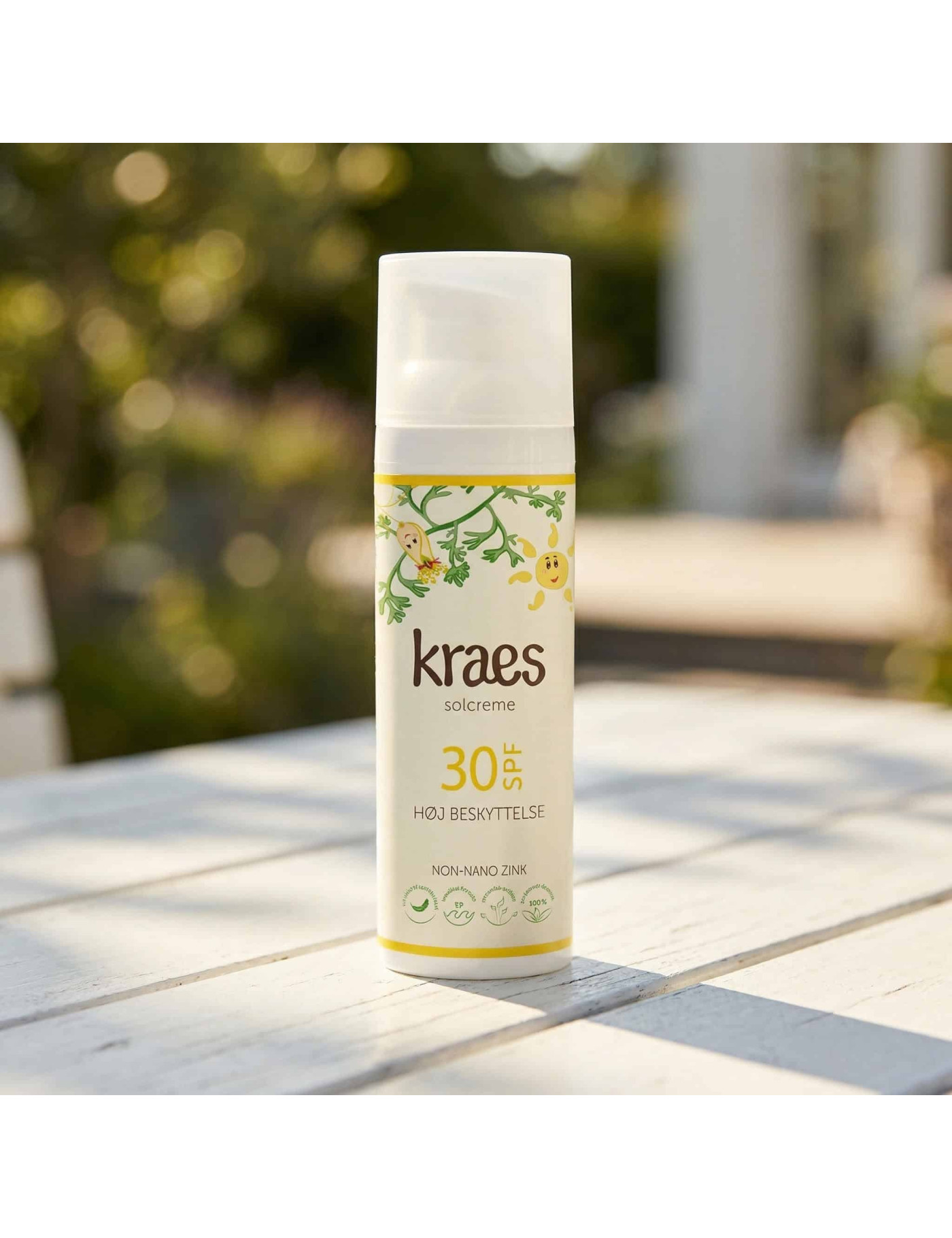 KRAES SOLCREME SPF 30 - Naturalny krem przeciwsłoneczny, 75 ml