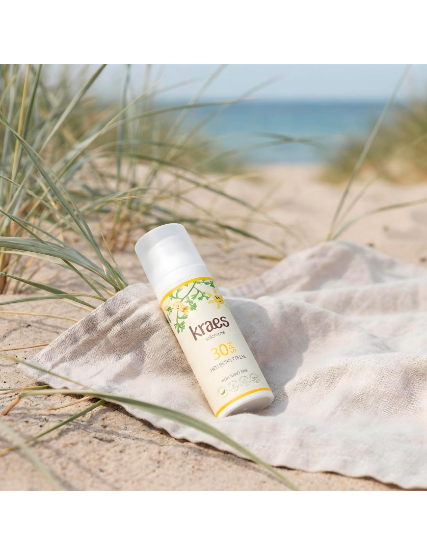 KRAES SOLCREME SPF 30 - Naturalny krem przeciwsłoneczny, 75 ml
