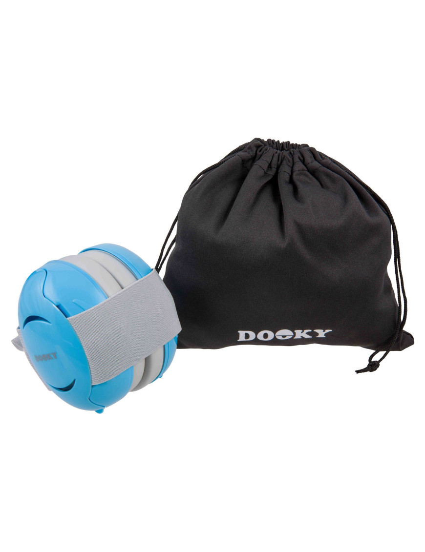 Słuchawki ochronne DOOKY Baby Earmuff blue 0-3 l