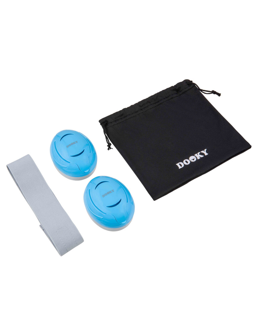 Słuchawki ochronne DOOKY Baby Earmuff blue 0-3 l