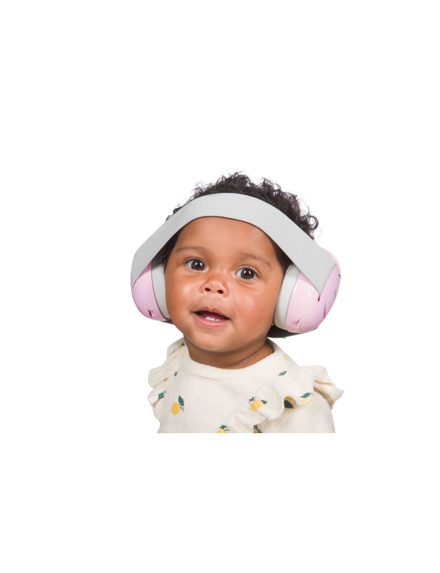 Słuchawki ochronne DOOKY Baby Earmuff pink 0-3 l Słuchawki ochronne DOOKY Baby Earmuff pink 0-3 l