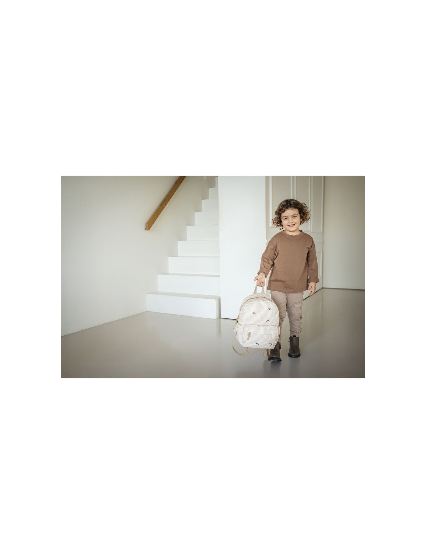 Plecak dla dzieci Nostalgia Beige L KIDZROOM