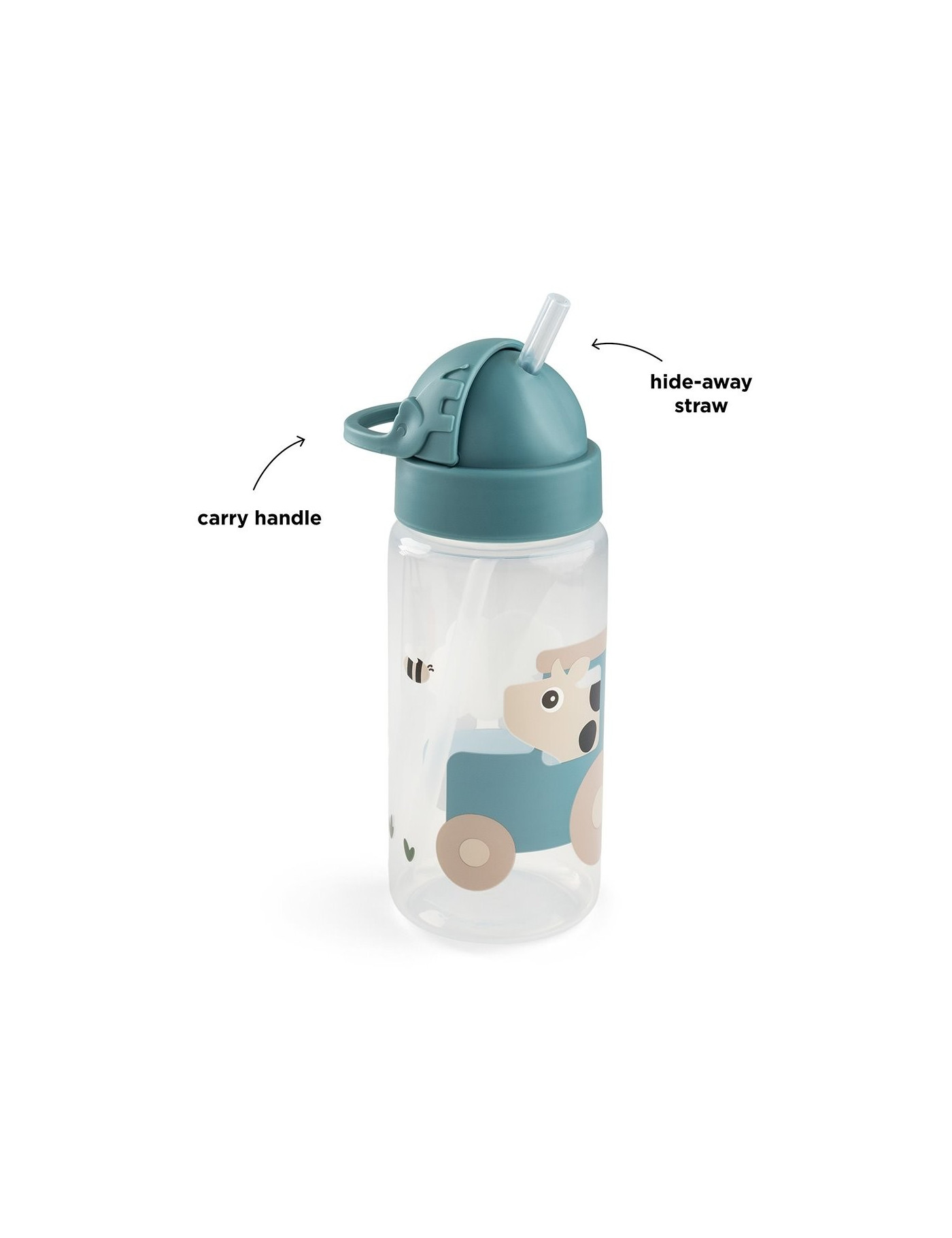 Done by Deer Bidon dla dziecka 350 ml Celebration Blue