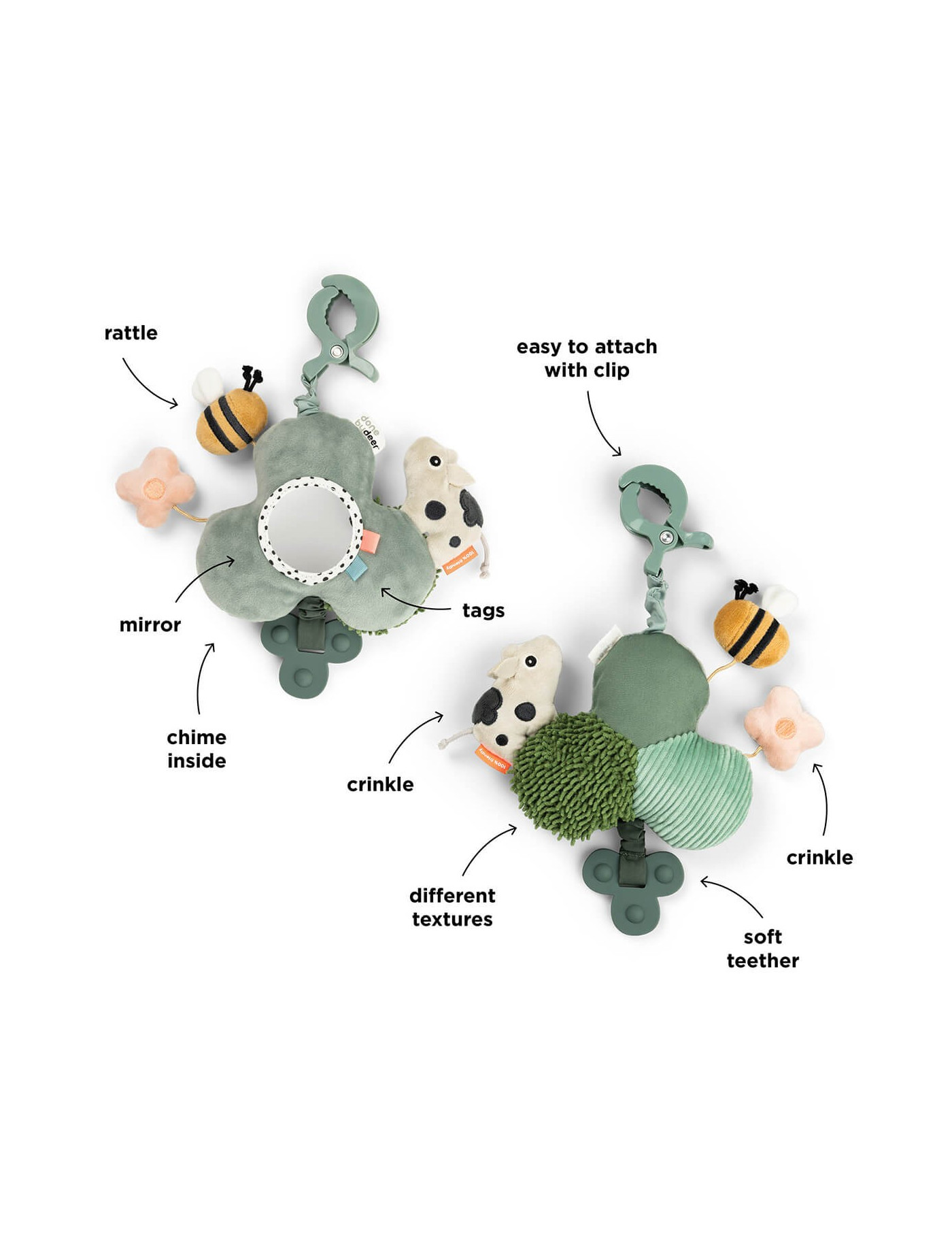 Done by deer zawieszka tiny farm Green