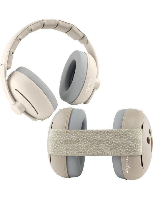 ZAZU sluchawki wygluszajce BEIGE