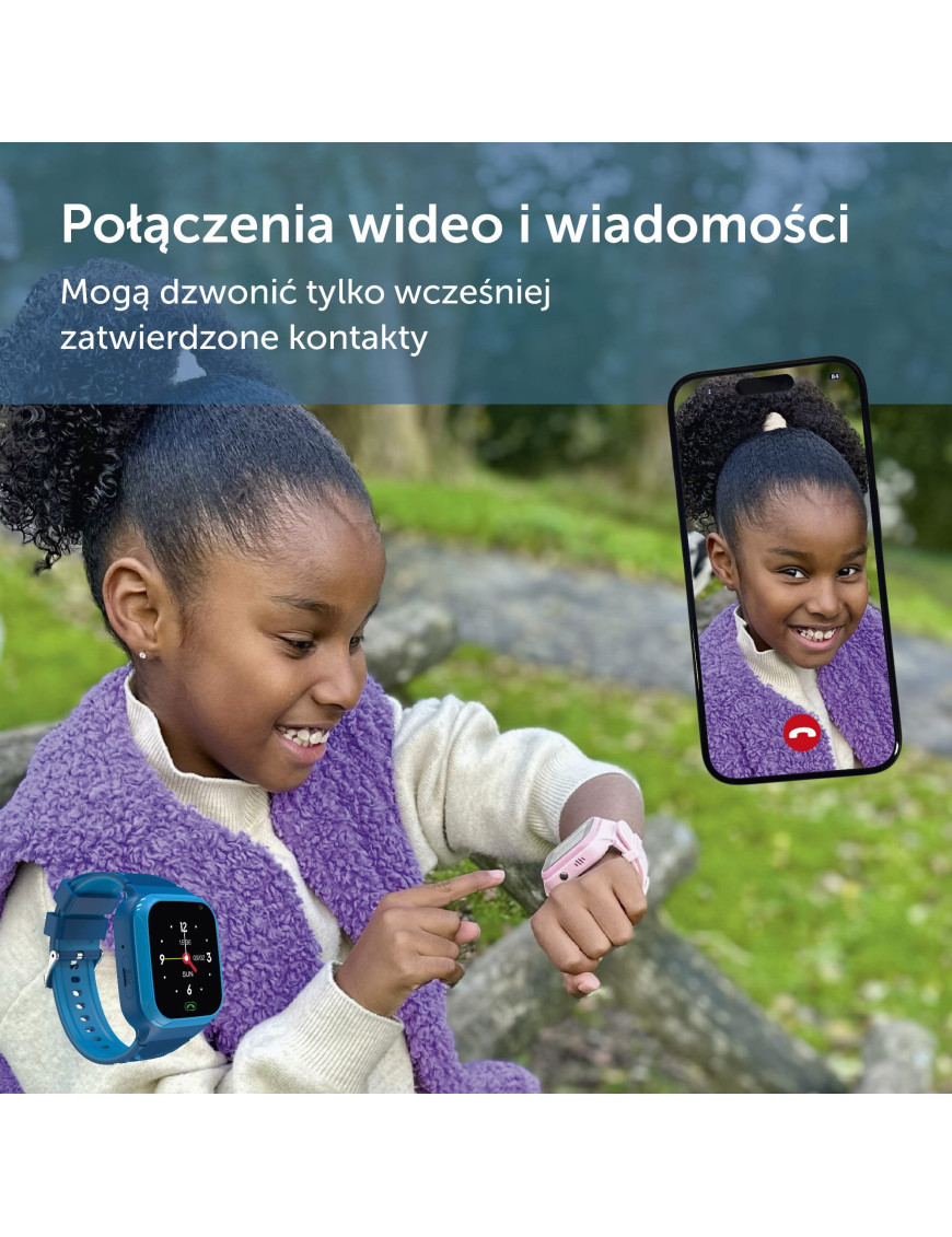 Zazu Fun Smartwatch dla Dzieci Niebieski Zazu Fun Smartwatch dla Dzieci Niebieski