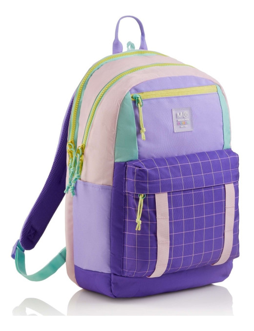 Plecak trzykomorowy Amsterdam Miquelrius - Rider Violet 28L
