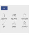 Plecak dwukomorowy London Miquelrius - Matisse Cat 12L