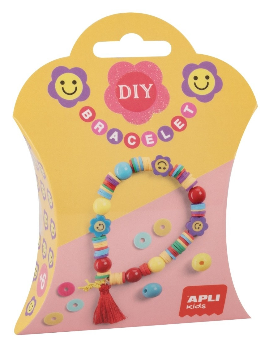 Zestaw do robienia bransoletek DIY Apli Kids - Uśmiech