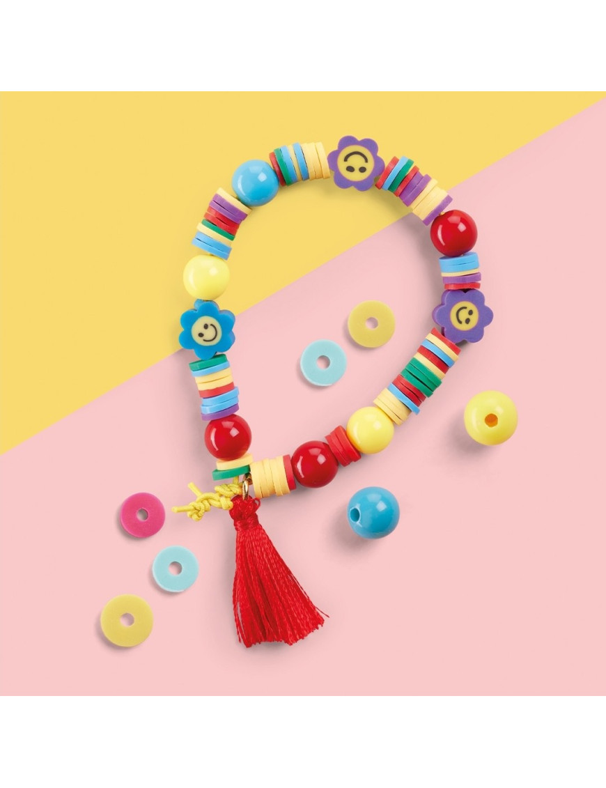 Zestaw do robienia bransoletek DIY Apli Kids - Uśmiech