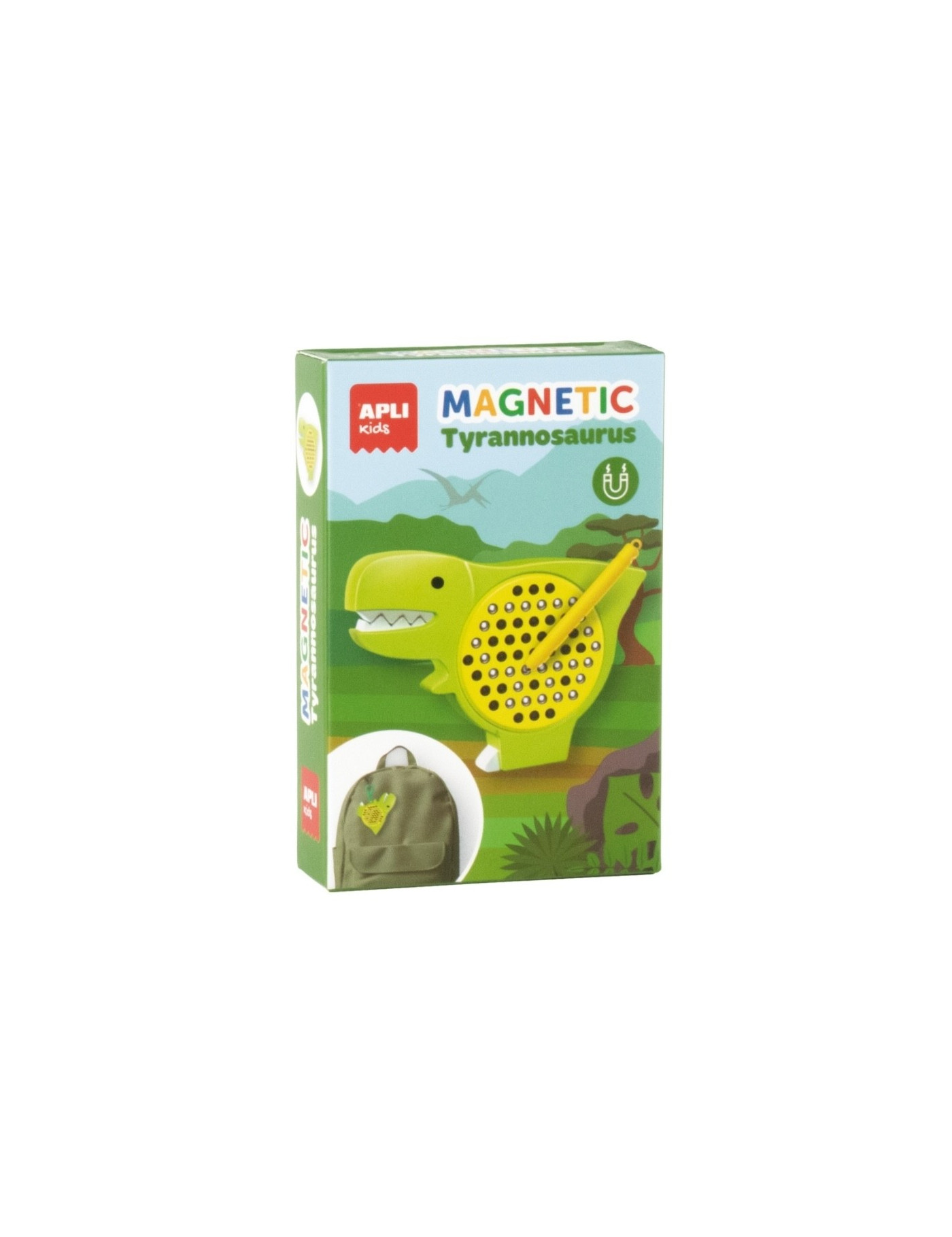 Mała tablica magnetyczna Apli Kids - Dinozaur Tyrannosaurus