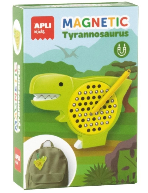 Mała tablica magnetyczna Apli Kids - Dinozaur Tyrannosaurus