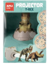Projektor z wymiennymi dyskami Apli Kids - Dinozaur T-Rex