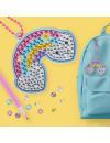 Zestaw do robienia diamentowych breloczków DIY Apli Kids - Tęcza