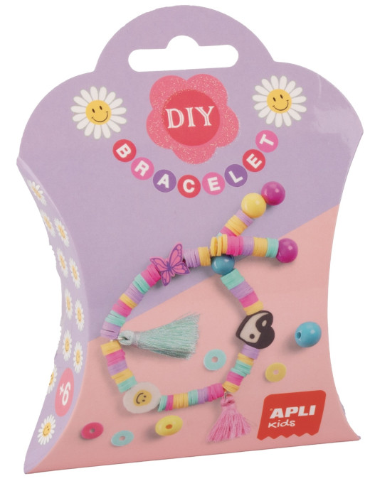 Zestaw do robienia bransoletek DIY Apli Kids - Stokrotka