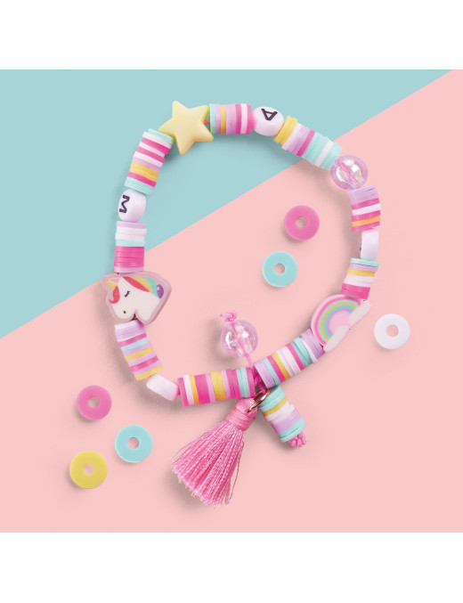 Zestaw do robienia bransoletek DIY Apli Kids - Jednorożec