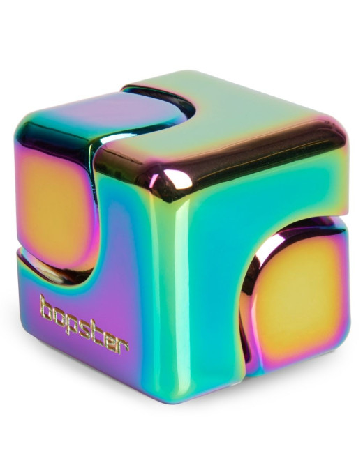 Zabawka zręcznościowa Fidget Cube Spinner bopster - wielokolorowy/metaliczny