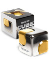 Zabawka zręcznościowa Fidget Cube Spinner bopster - srebrny/złoty Zabawka zręcznościowa Fidget Cube Spinner bopster - srebrny/złoty
