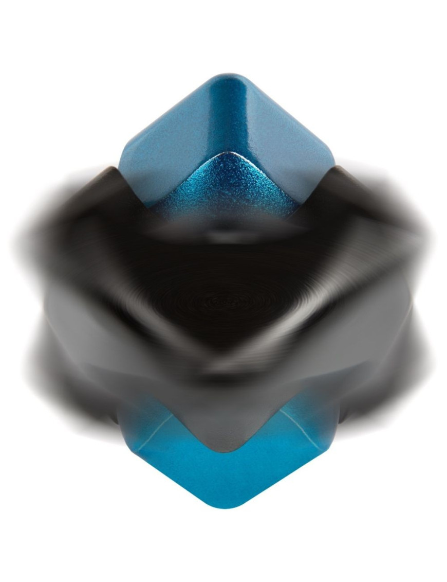 Zabawka zręcznościowa Fidget Cube Spinner bopster - czarny/niebieski