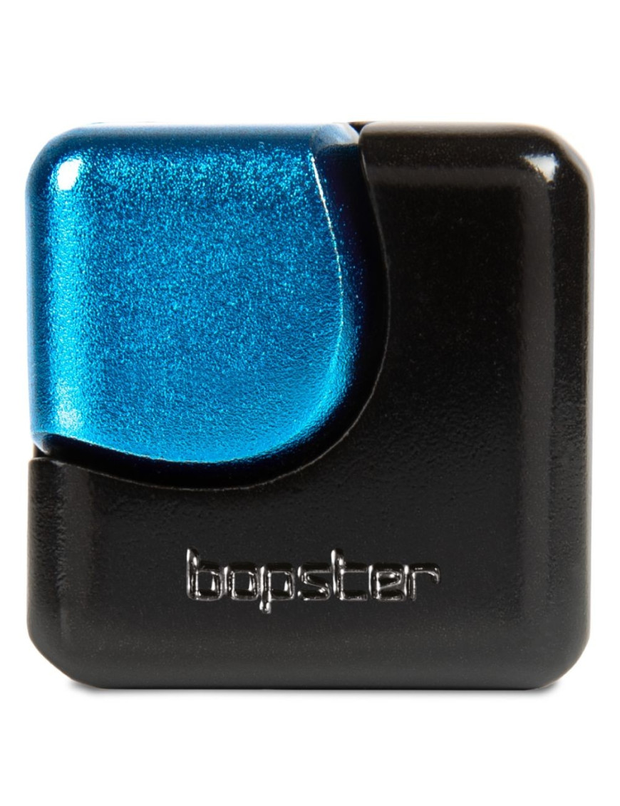 Zabawka zręcznościowa Fidget Cube Spinner bopster - czarny/niebieski