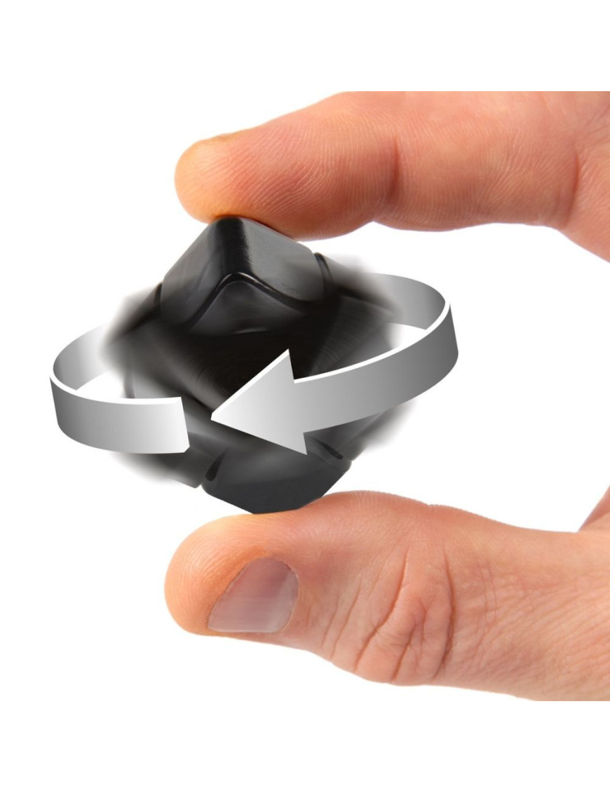 Zabawka zręcznościowa Fidget Cube Spinner bopster - czarny