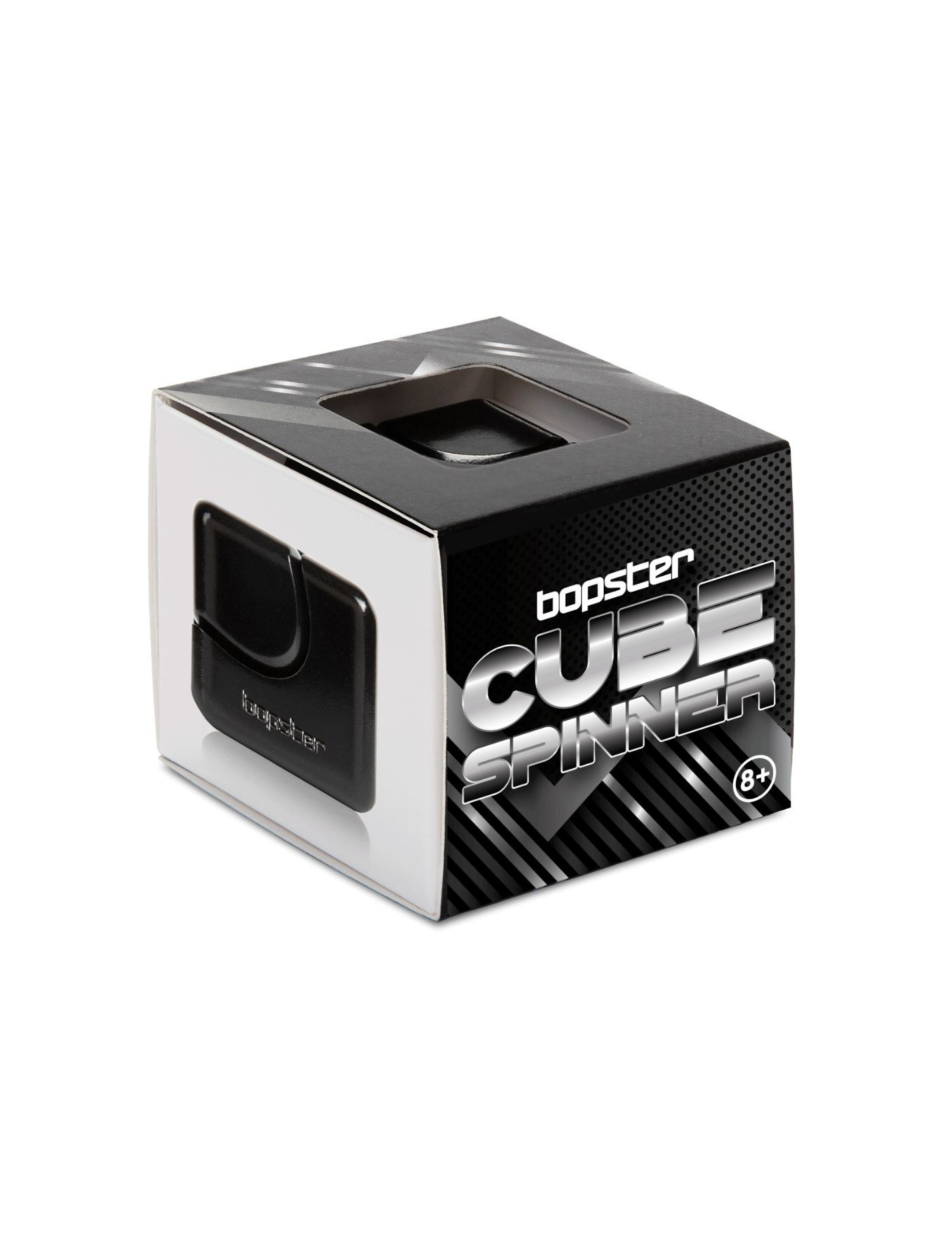 Zabawka zręcznościowa Fidget Cube Spinner bopster - czarny