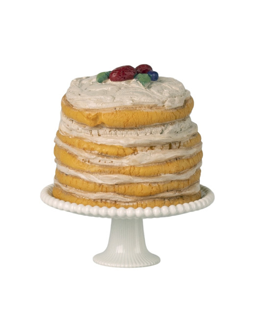 Tort urodzinowy z paterą, Myszka – Off White