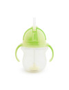 Munchkin Kubek niekapek ze słomką, zielony, 207 ml Munchkin Kubek niekapek ze słomką, zielony, 207 ml